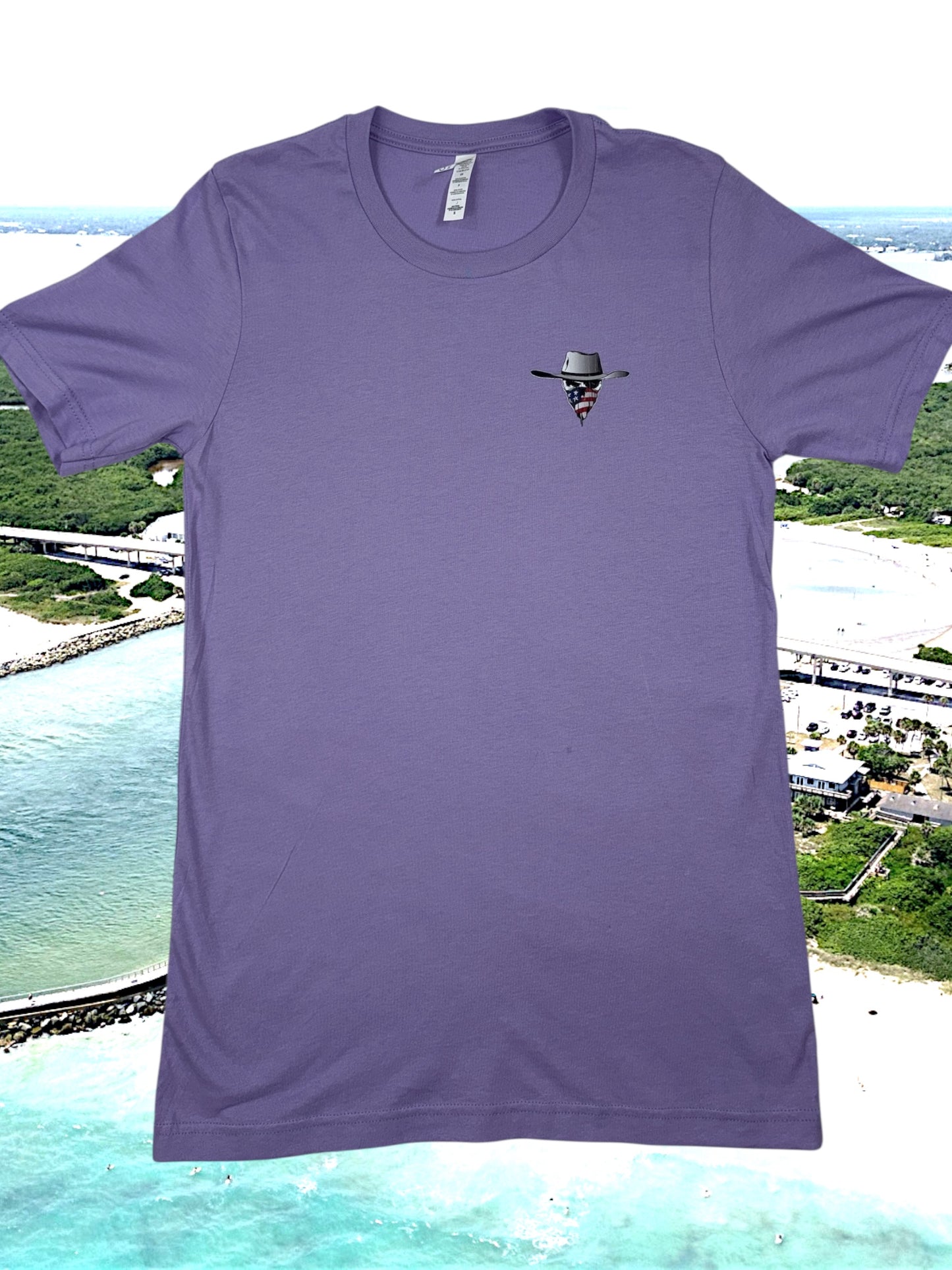 Saltwater Cowboy Bait & Tackle Floridana Beach -Bella + Canvas Tee