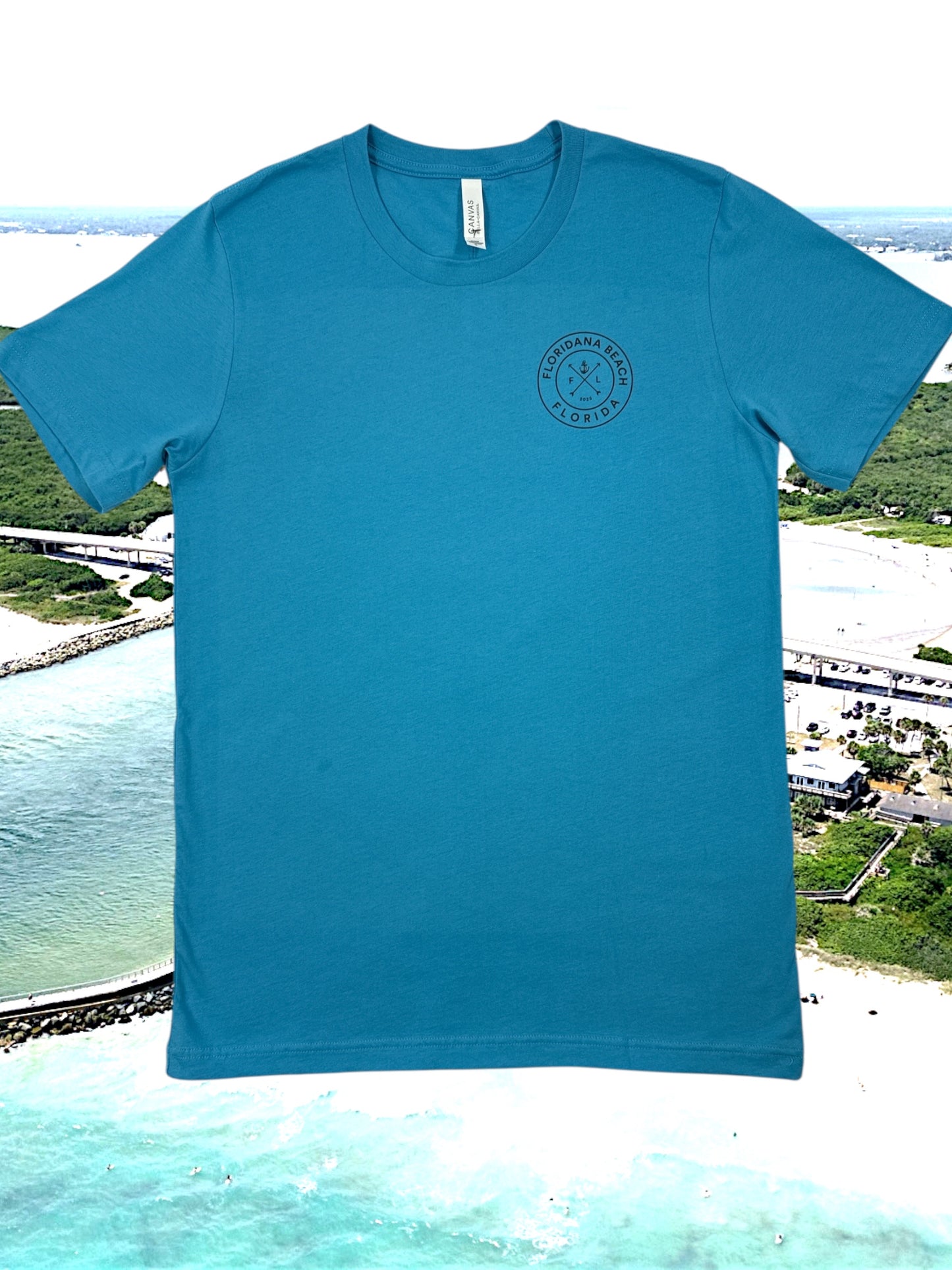 Saltwater Cowboy Floridana Surf Launch Tee – Bella + Canvas
