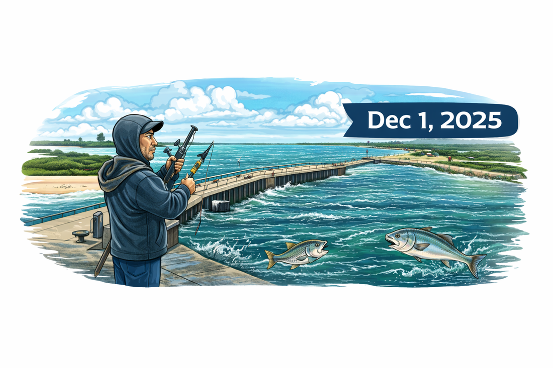 Sebastian Inlet Fishing Report – Dec 1, 2025 (Breezy Weekend & Slim Pickins)