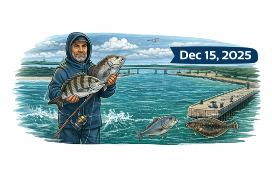 Sebastian Inlet Fishing Report – Dec 15, 2025 (Cold, Stained Water & Winter Species)