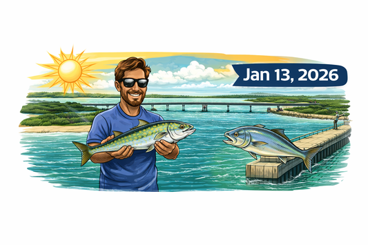 Sebastian Inlet Fishing Report – Jan 13, 2026 (Perfect Weather, Dismal Fishing)