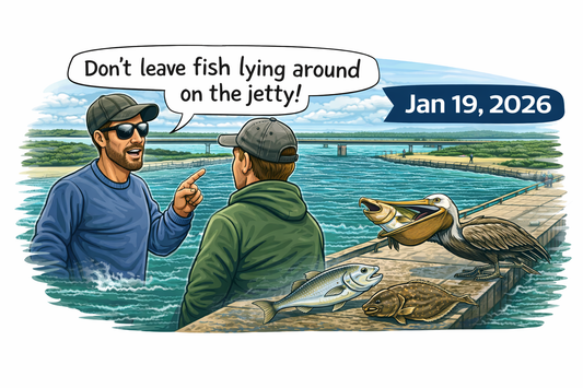 Sebastian Inlet Fishing Report – Jan 19, 2026 (Jetty Rule Reminder: Don’t Leave Fish Out)