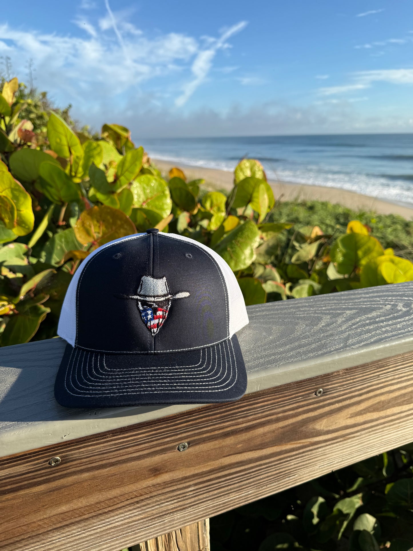 Saltwater Cowboy Richardson 112 Trucker Hat